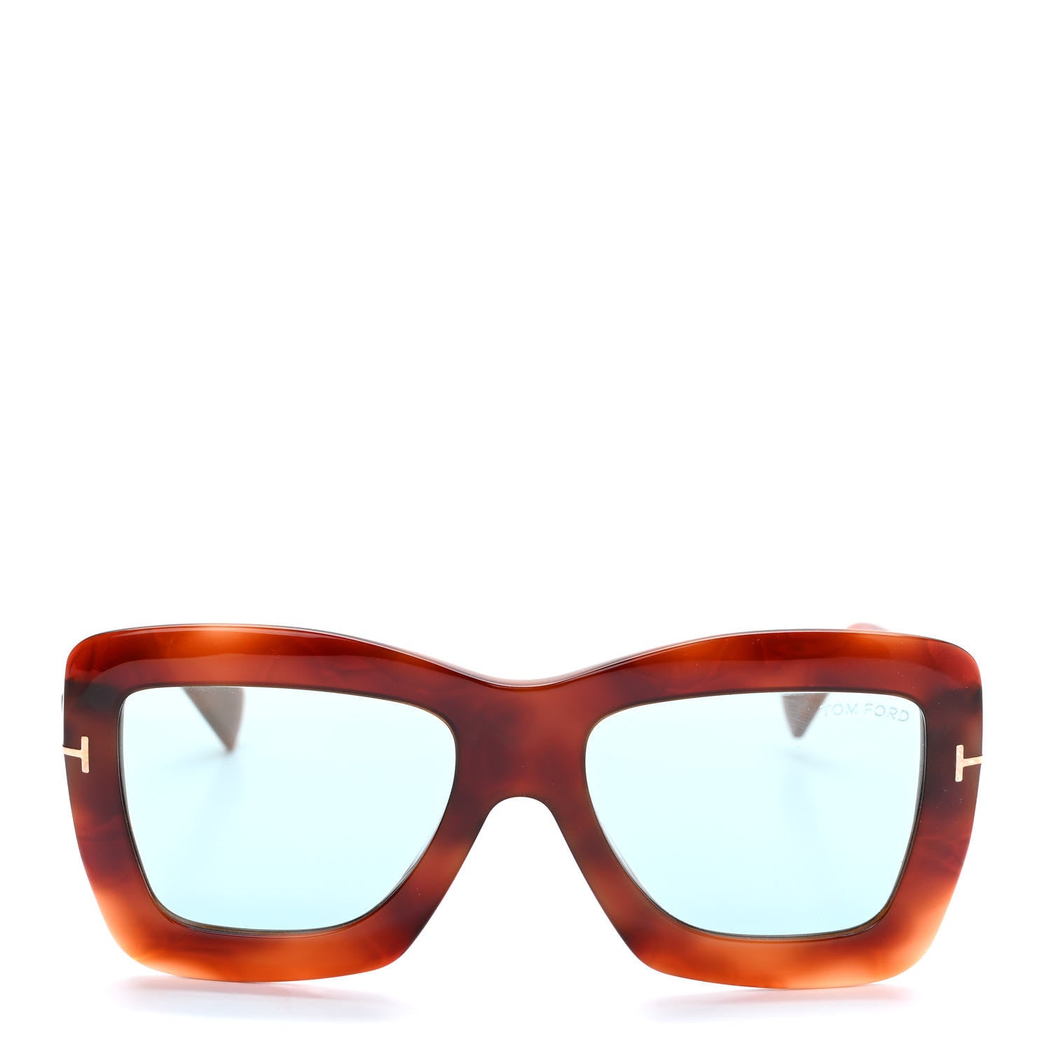Tom Ford Hutton-02 TF664 Square Sunglasses Tortoise 2 of 9