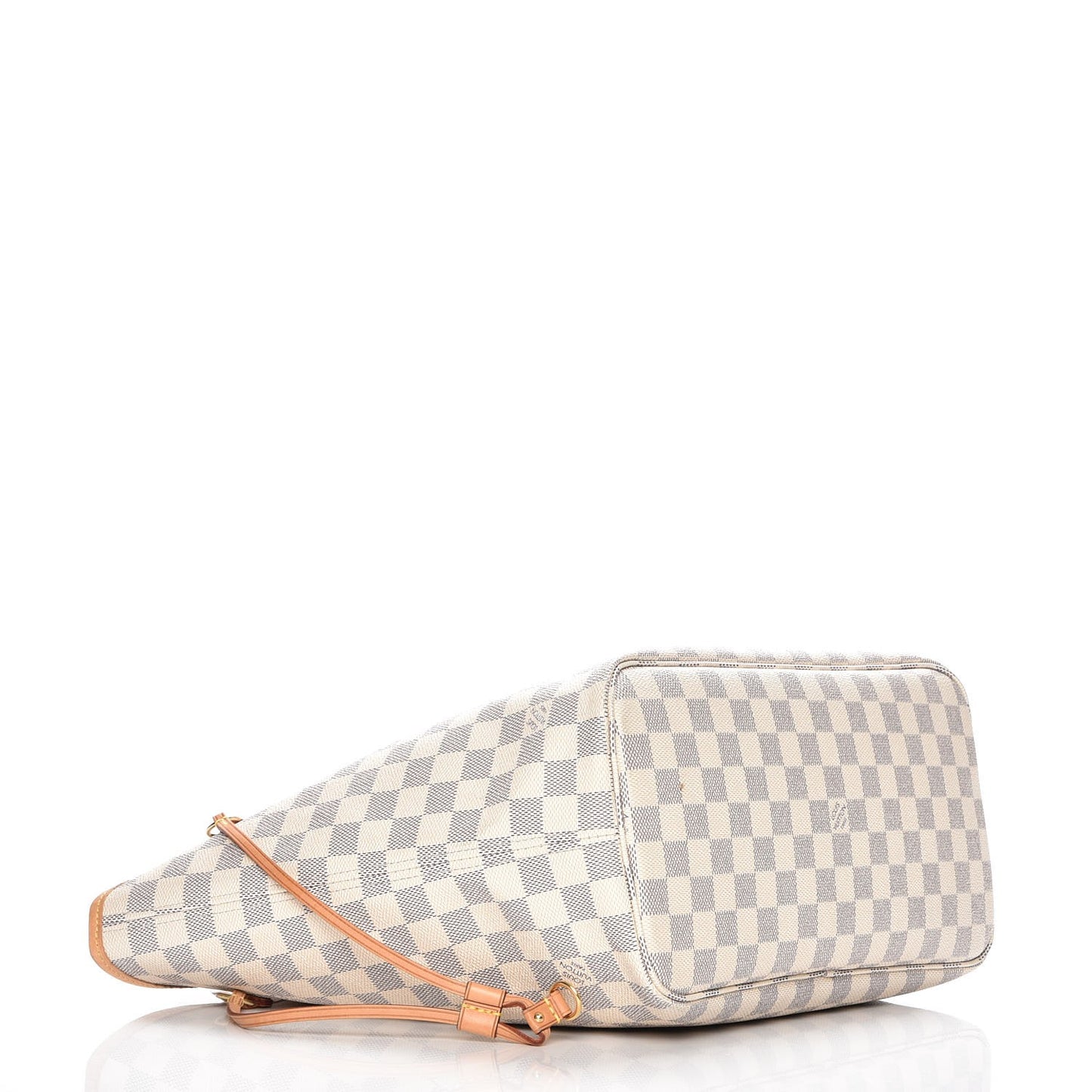 Damier Azur Neo Neverfull MM Rose Ballerine