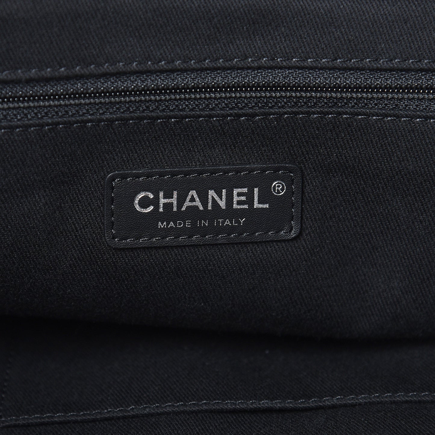 Lurex Boucle Large Deauville Tote Black