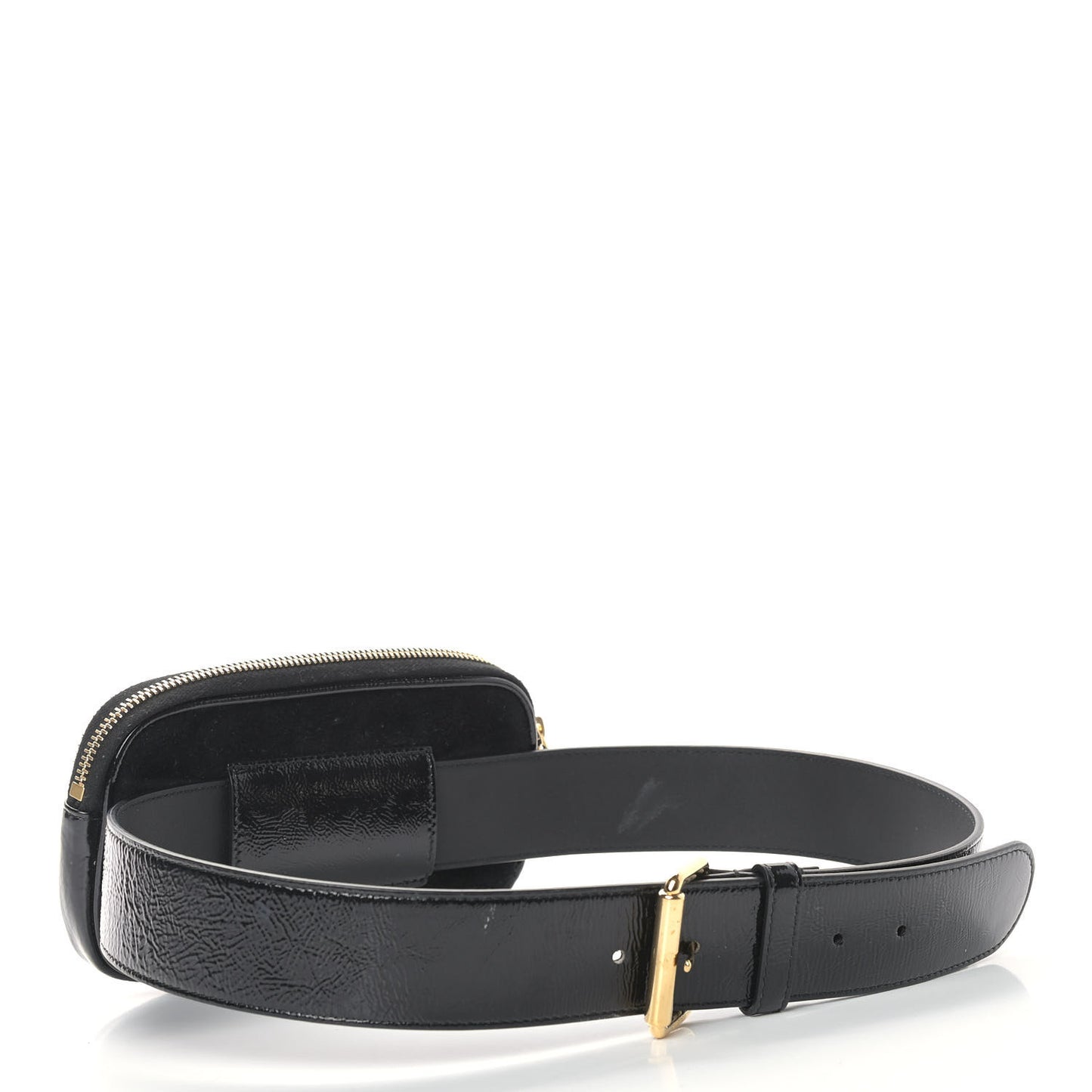 Suede Patent Ophidia Belted iPhone Case 85 34 Black