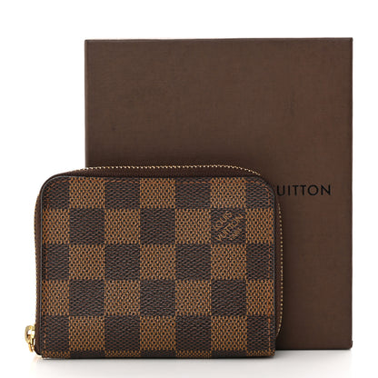 Louis Vuitton Damier Ebene Zippy Coin Purse 9 of 9