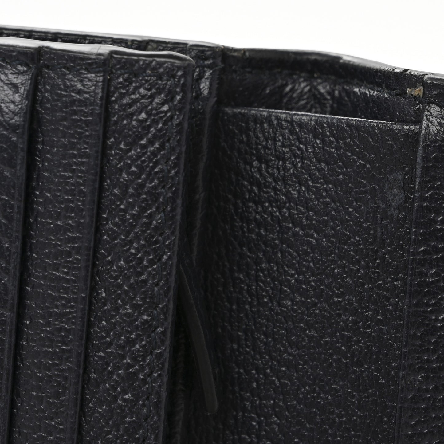 GG Supreme Monogram Textured Dollar Calfskin Web Ophidia Card Case Beige Blue