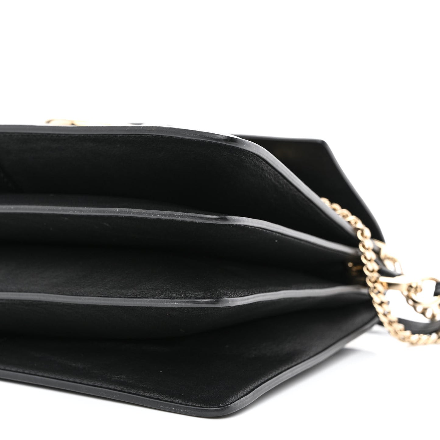 Suede Calfskin Medium Faye Shoulder Bag Black