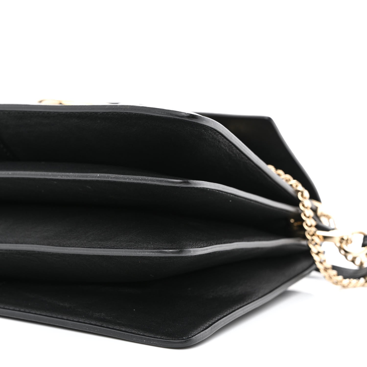 Chloe Suede Calfskin Medium Faye Shoulder Bag Black 12 of 15