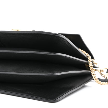 Chloe Suede Calfskin Medium Faye Shoulder Bag Black 12 of 15