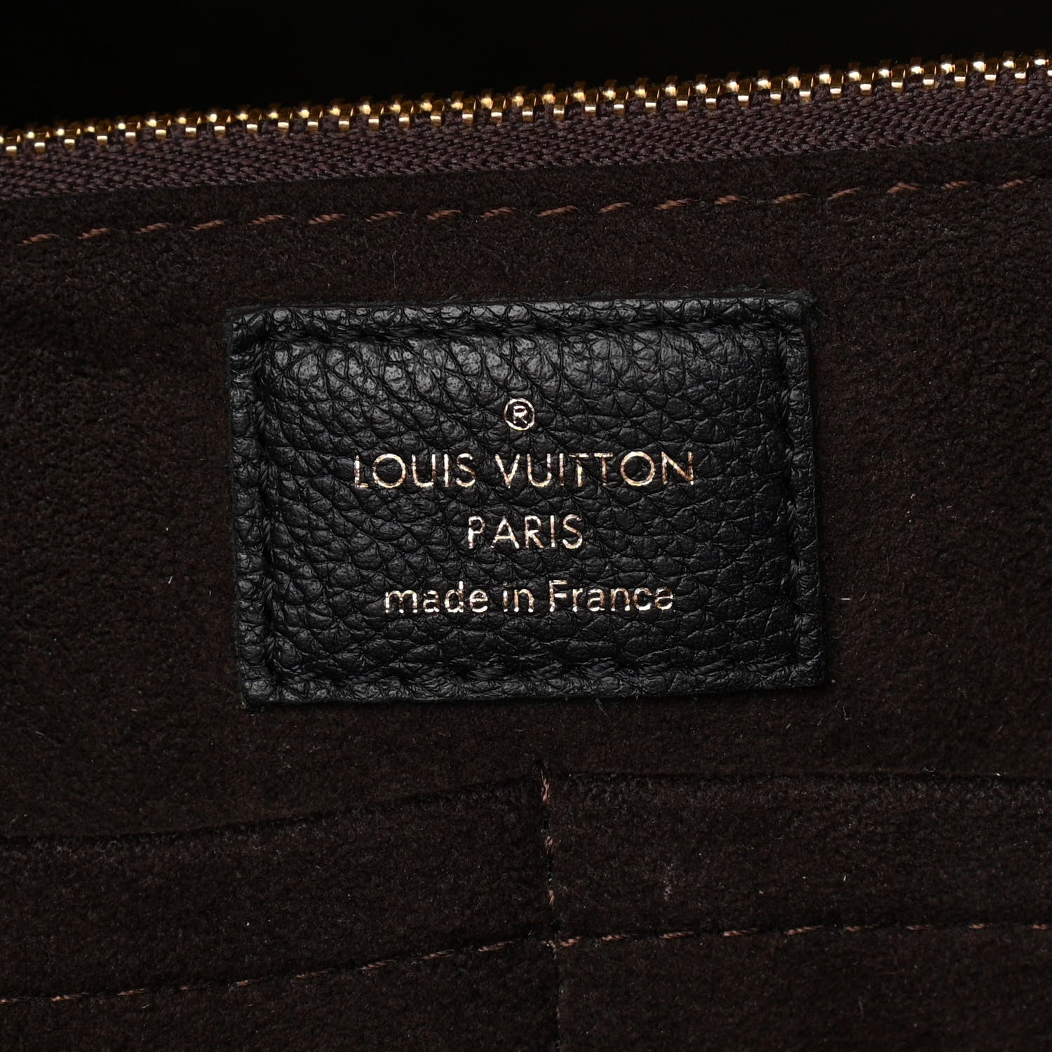 Louis Vuitton Calfskin Monogram Kimono Tote PM Black 6 of 9