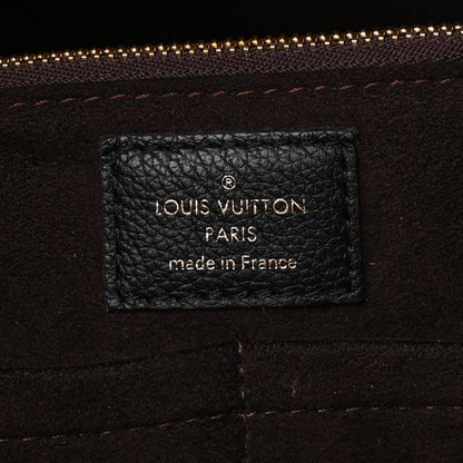 Louis Vuitton Calfskin Monogram Kimono Tote PM Black 6 of 9