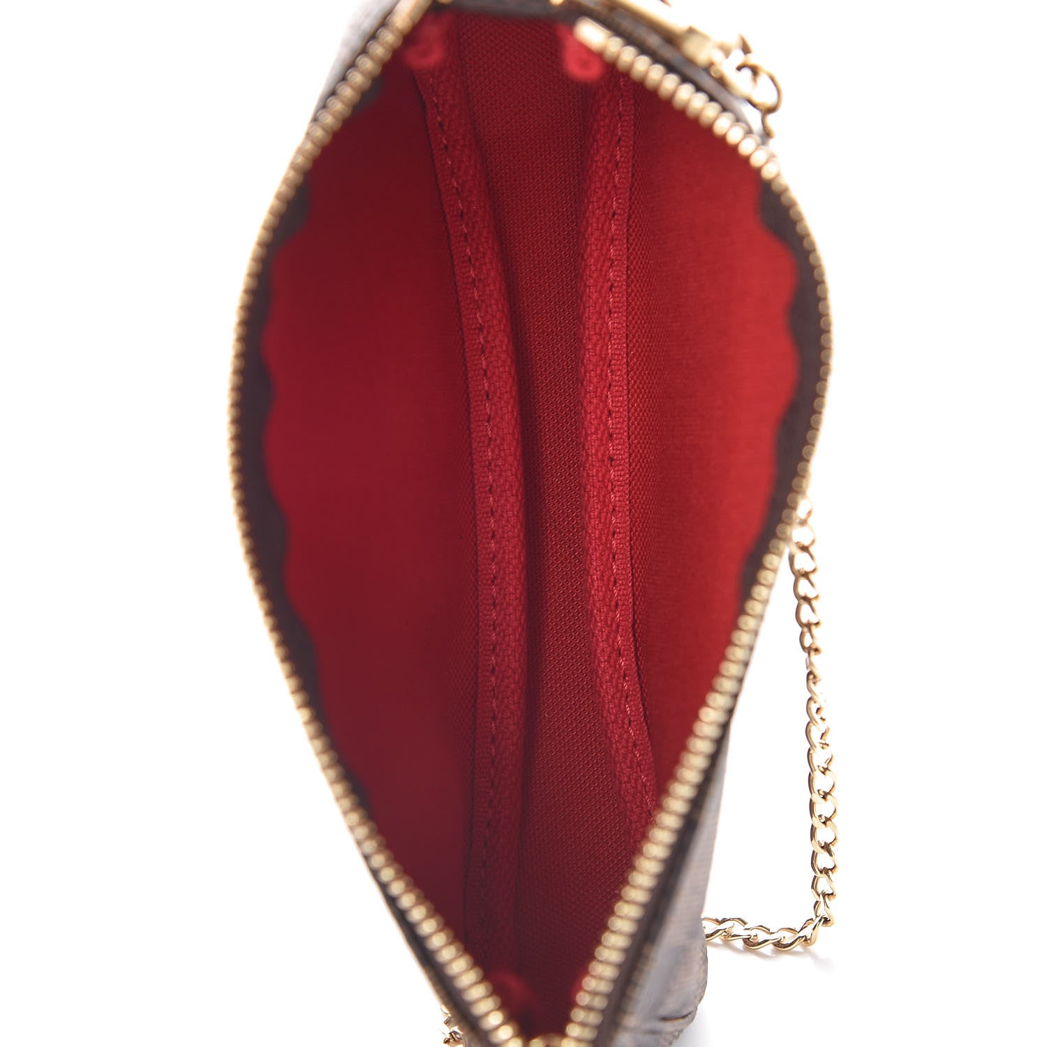 Louis Vuitton Damier Ebene Mini Pochette Accessories 5 of 7