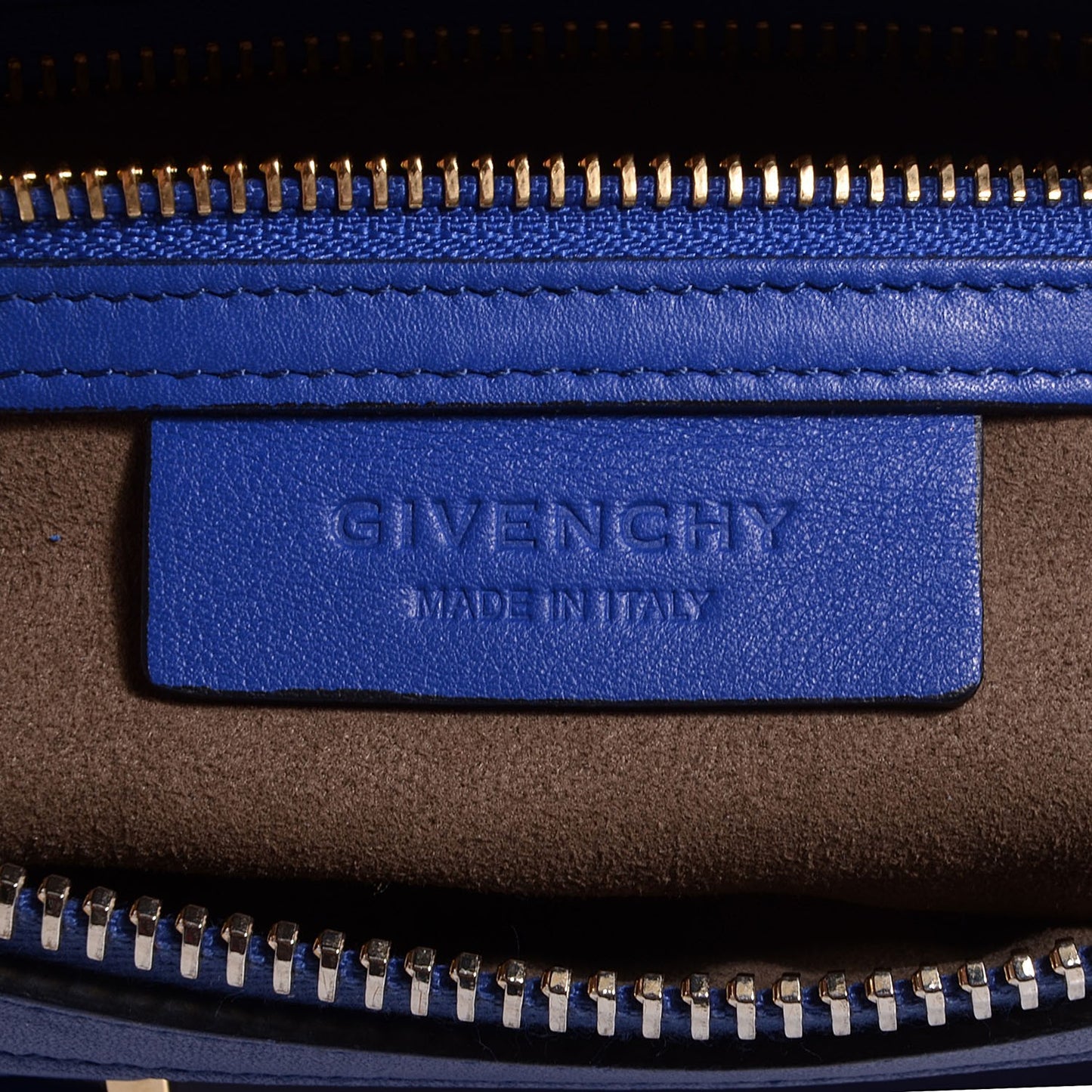 Smooth Calfskin Mini Lucrezia Blue