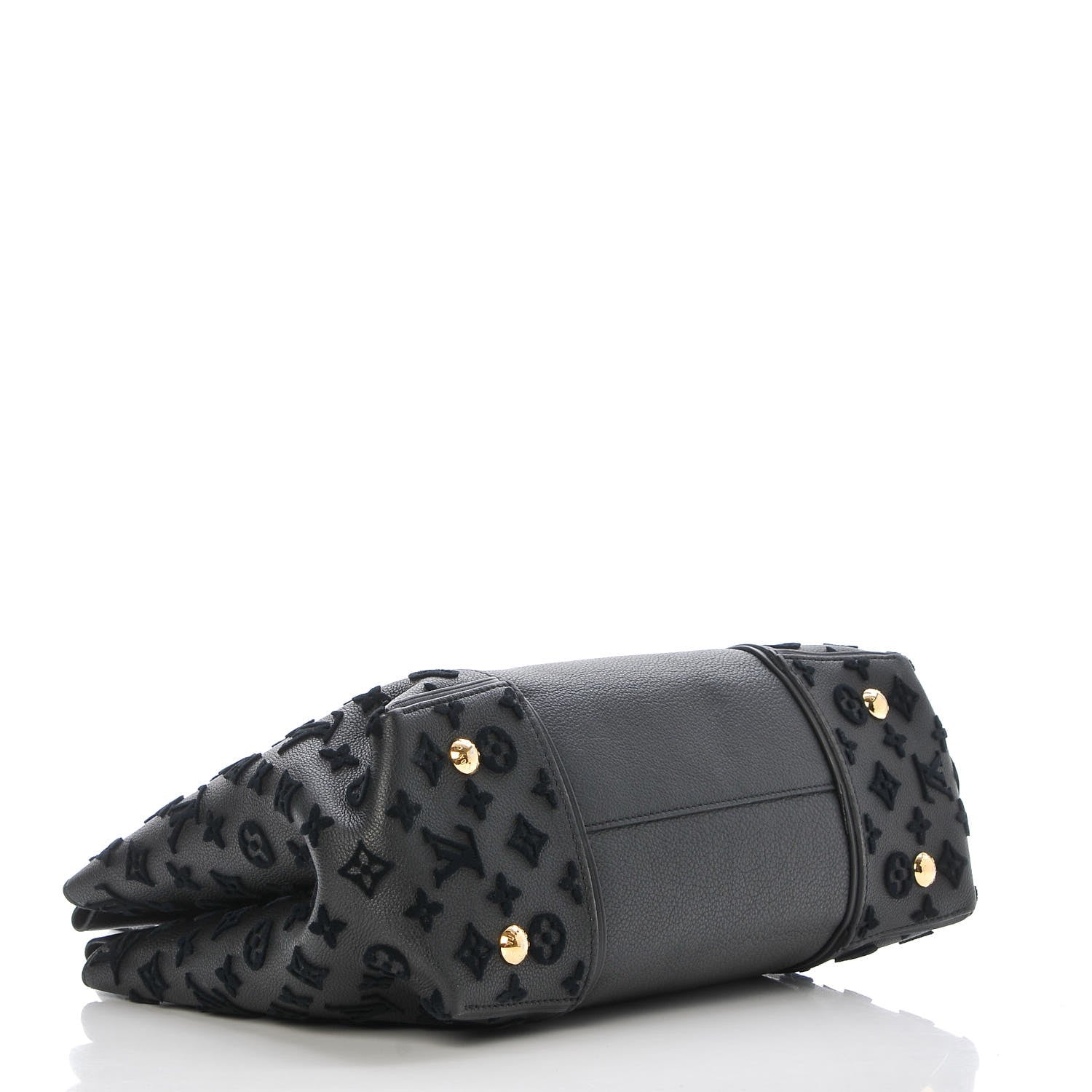 Louis Vuitton Veau Cachemire Tote W PM Black 4 of 8
