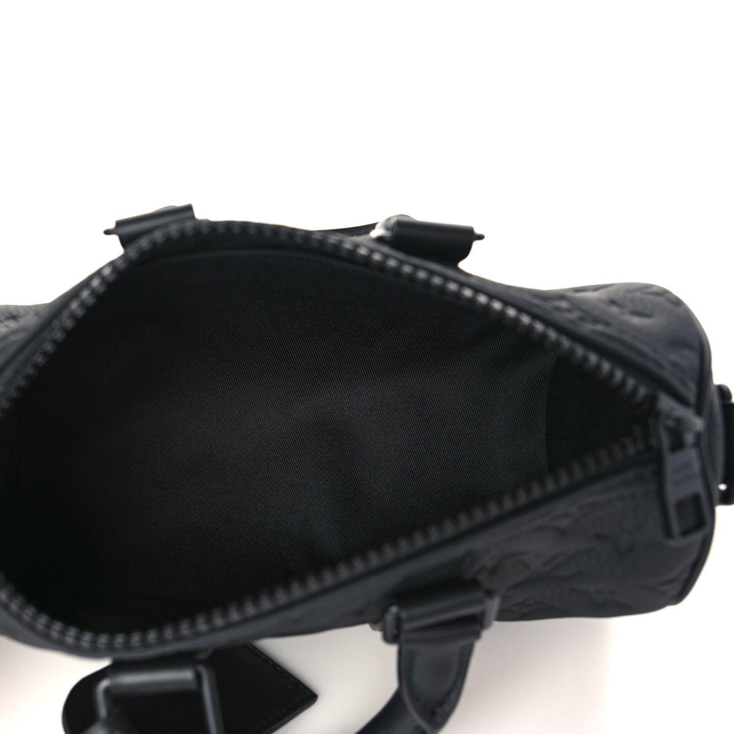 Monogram Taurillon Keepall Bandouliere 25 Black