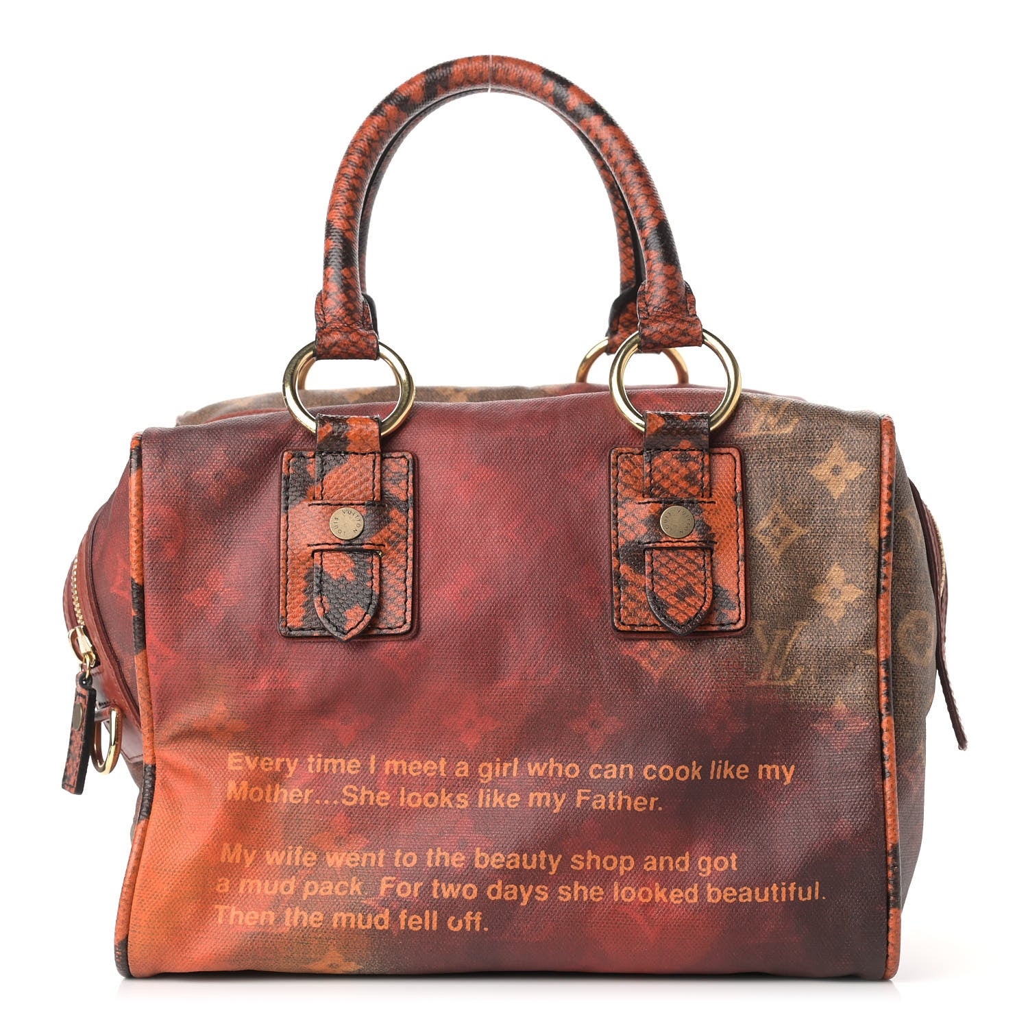Louis Vuitton Monogram Karung Mancrazy Jokes Bag 1 of 10
