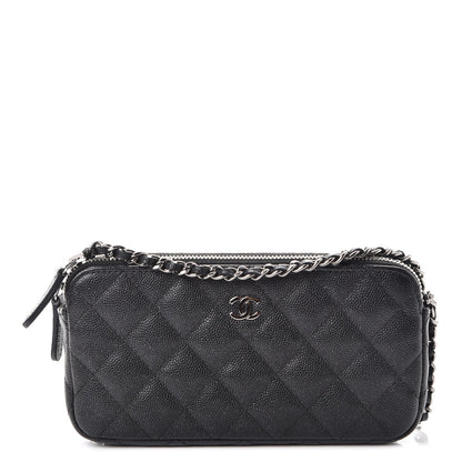 Chanel Caviar Quilted Small Clutch With Chain Black 1 of 9