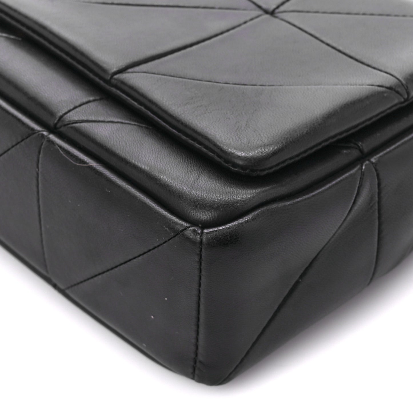 Lambskin Patchwork Monogram Medium Jamie Dark Notte