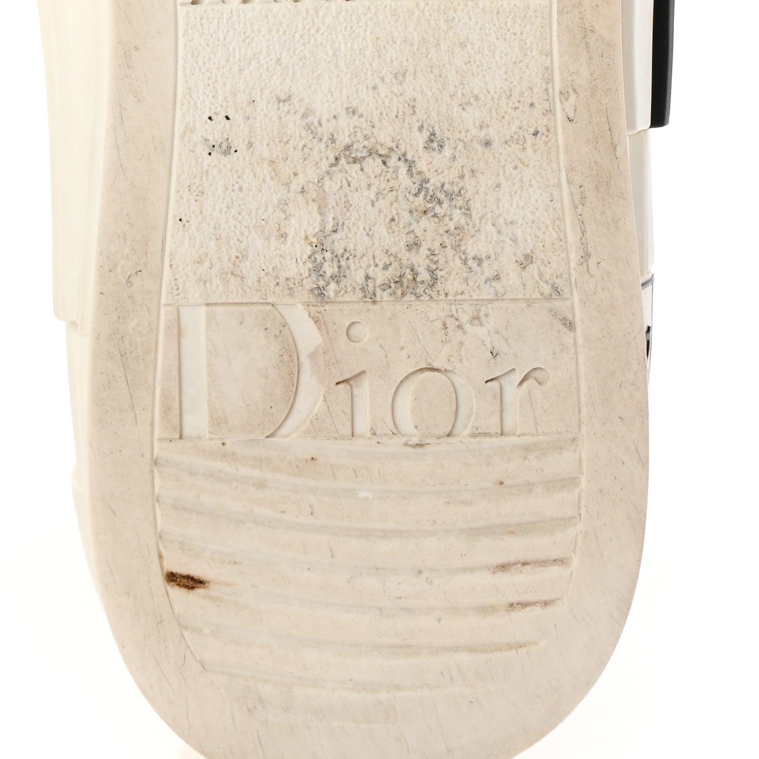 Christian Dior Technical Canvas Oblique Mens B23 High Top Sneakers 43 White 7 of 9