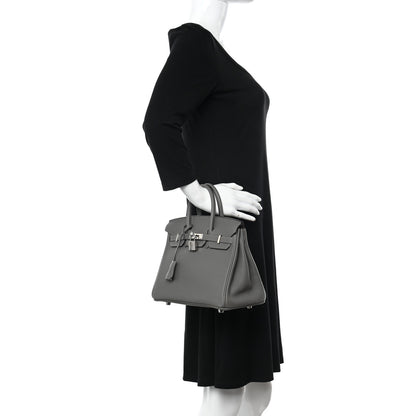 Hermes Togo Birkin 25 Gris Meyer 2 of 15