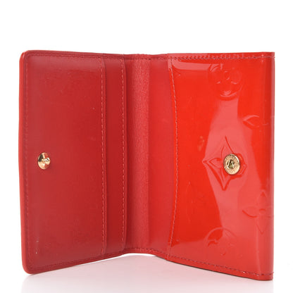 Louis Vuitton Vernis Ludlow Wallet Rouge 13 of 14