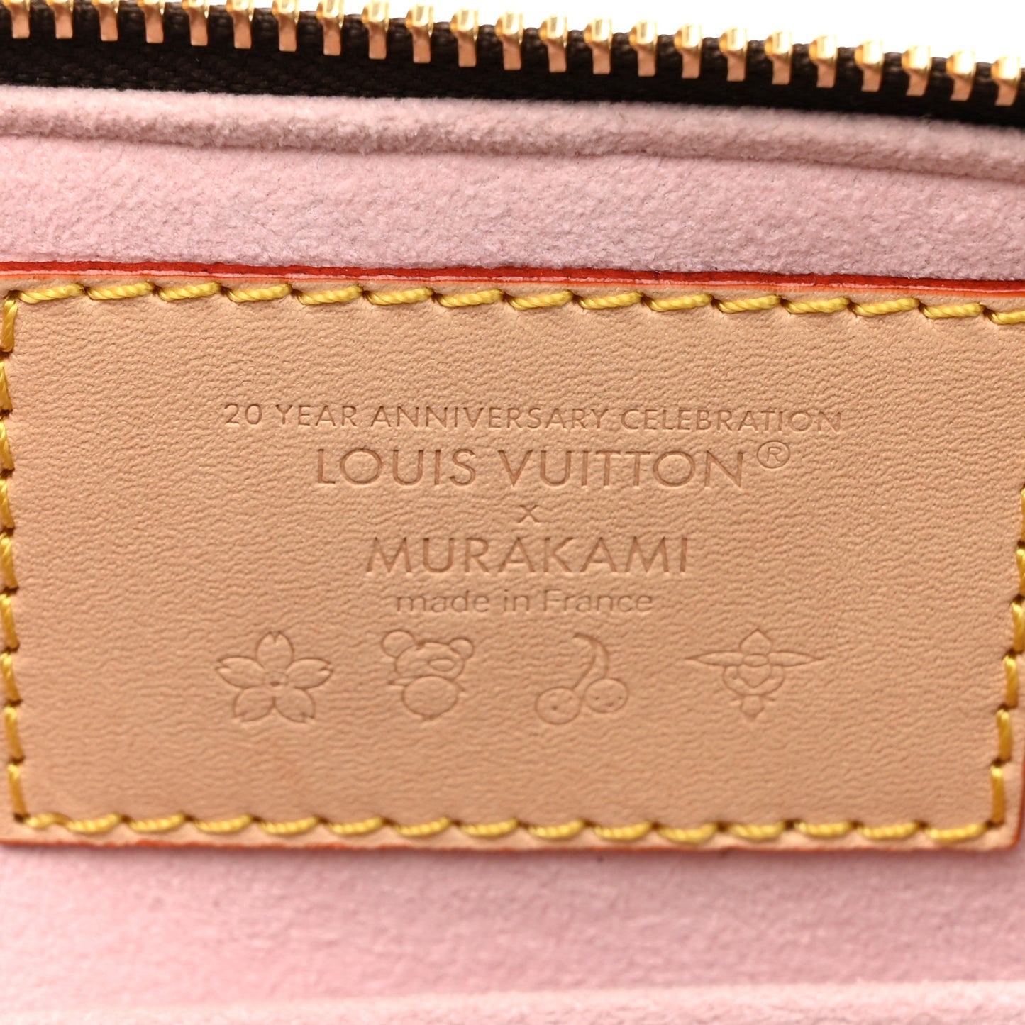 LV X TM Monogram Cherry Blossom Papillon Sakura Brown