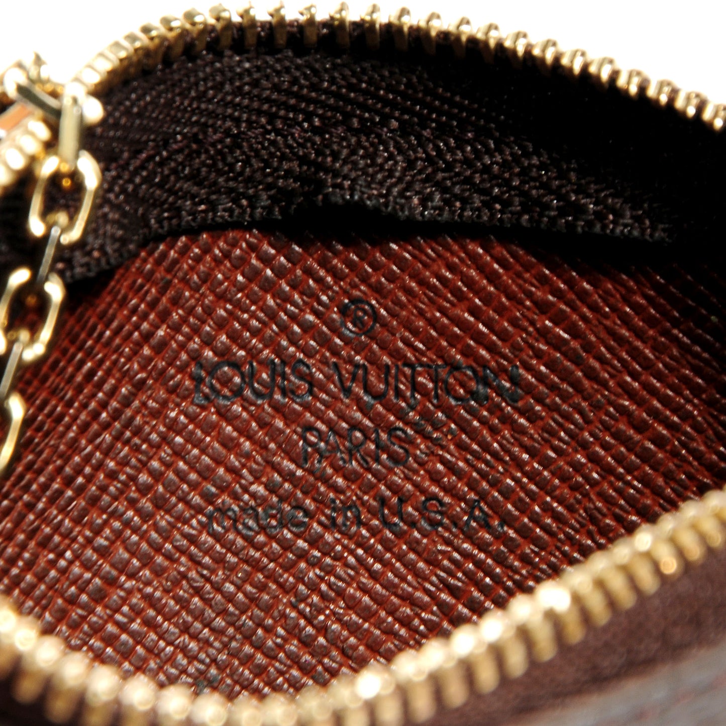 Monogram Key Pouch