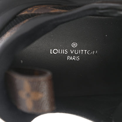 Louis Vuitton Calfskin Patent Monogram LV Archlight Sneakers 35 Black 7 of 9