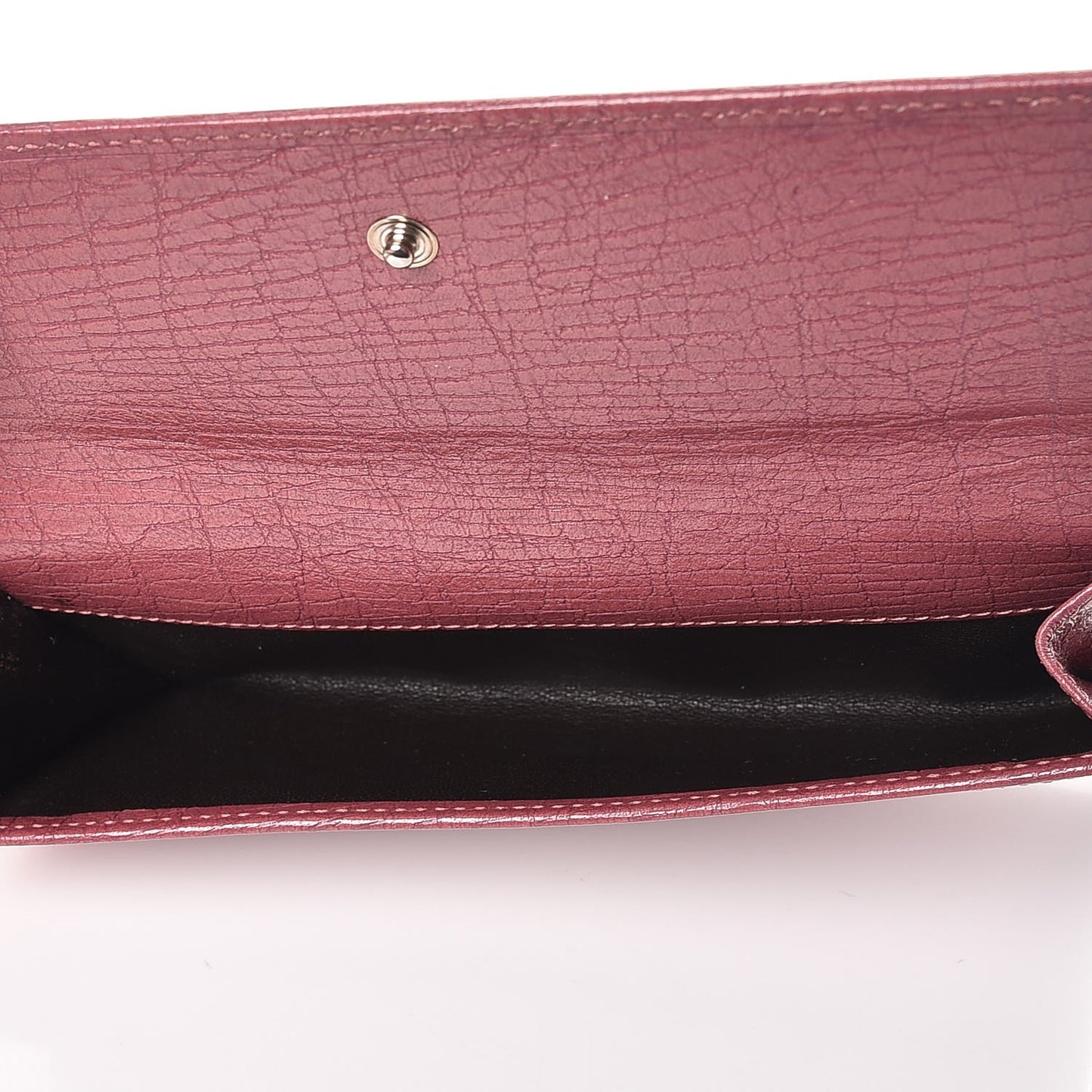 Calfskin Studded Soho Continental Wallet Peonia Flower
