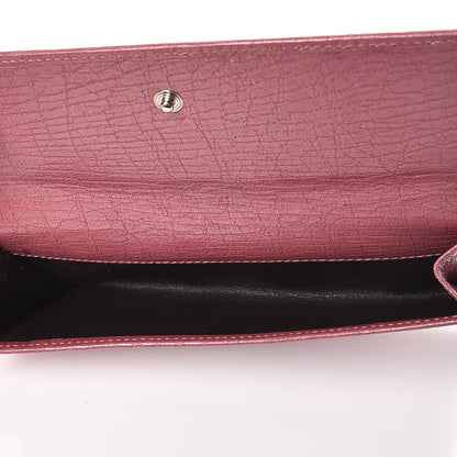 Gucci Calfskin Studded Soho Continental Wallet Peonia Flower 15 of 16