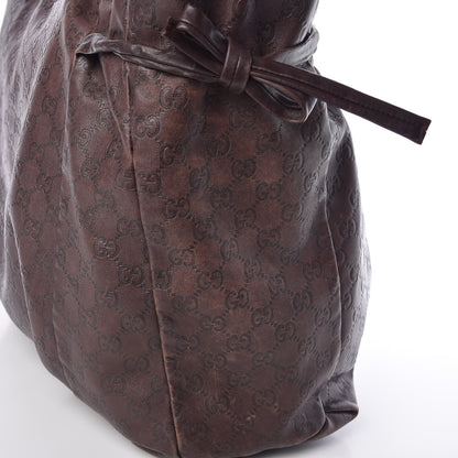 Gucci Guccissima Large Hysteria Tote Brown 10 of 13