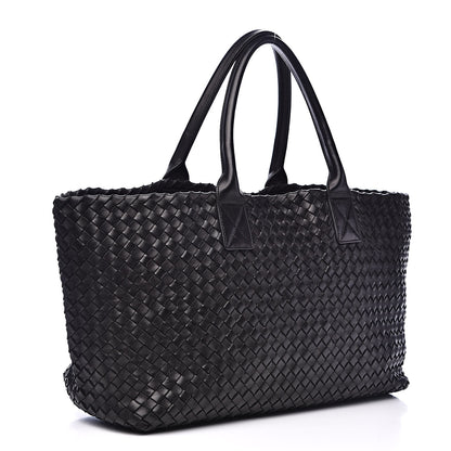 Bottega Veneta Nappa Intrecciato Medium Cabat Black 3 of 12