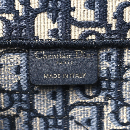 Christian Dior Oblique Large Book Tote Blue Multicolor 6 of 10