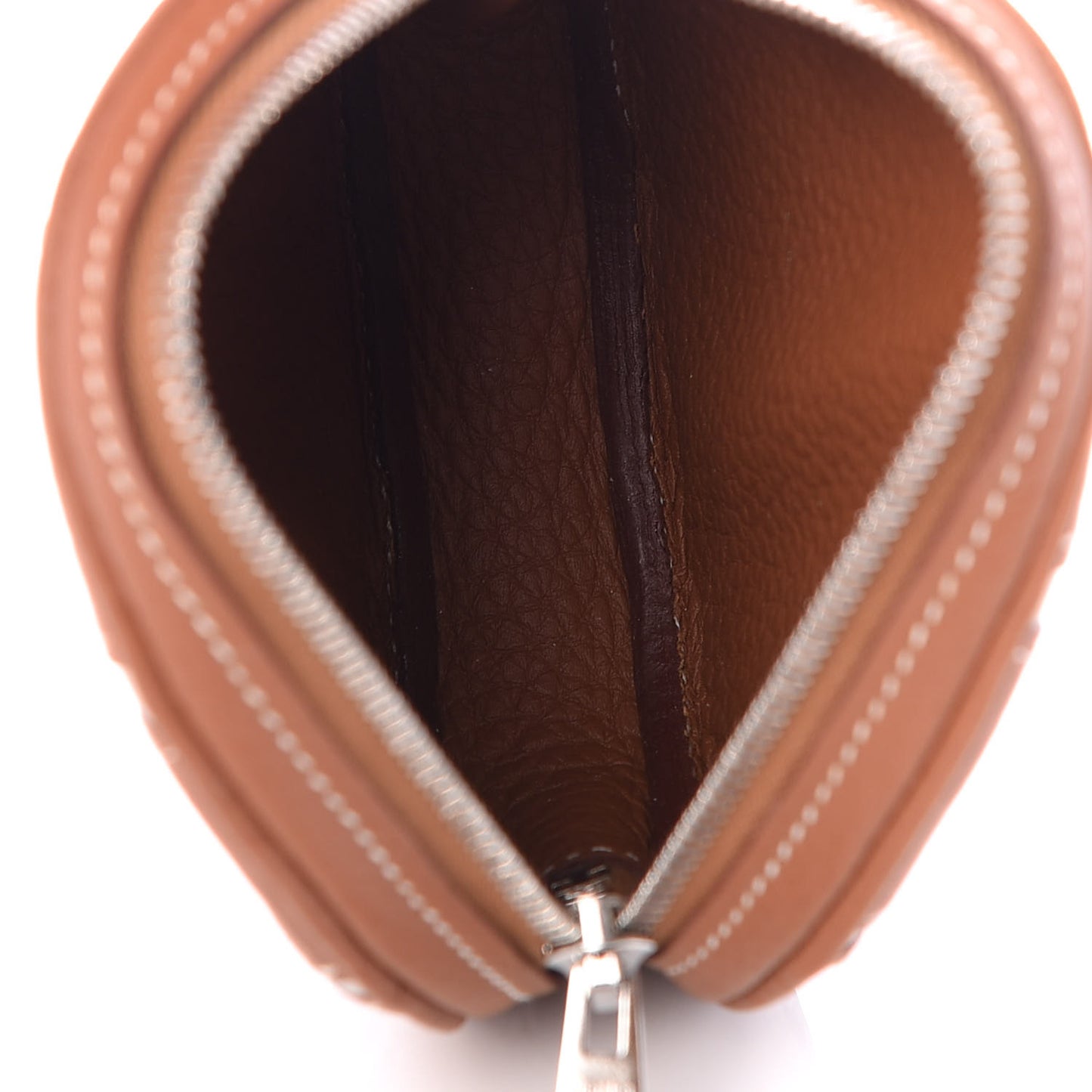 Togo Evercolor Basketball Change Purse Gold Gris Perle