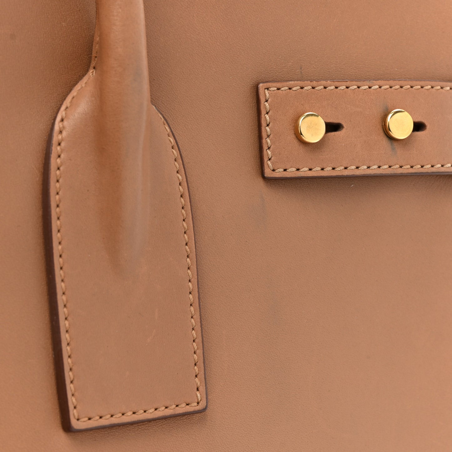 Smooth Calfskin Medium Supple Sac De Jour Brown