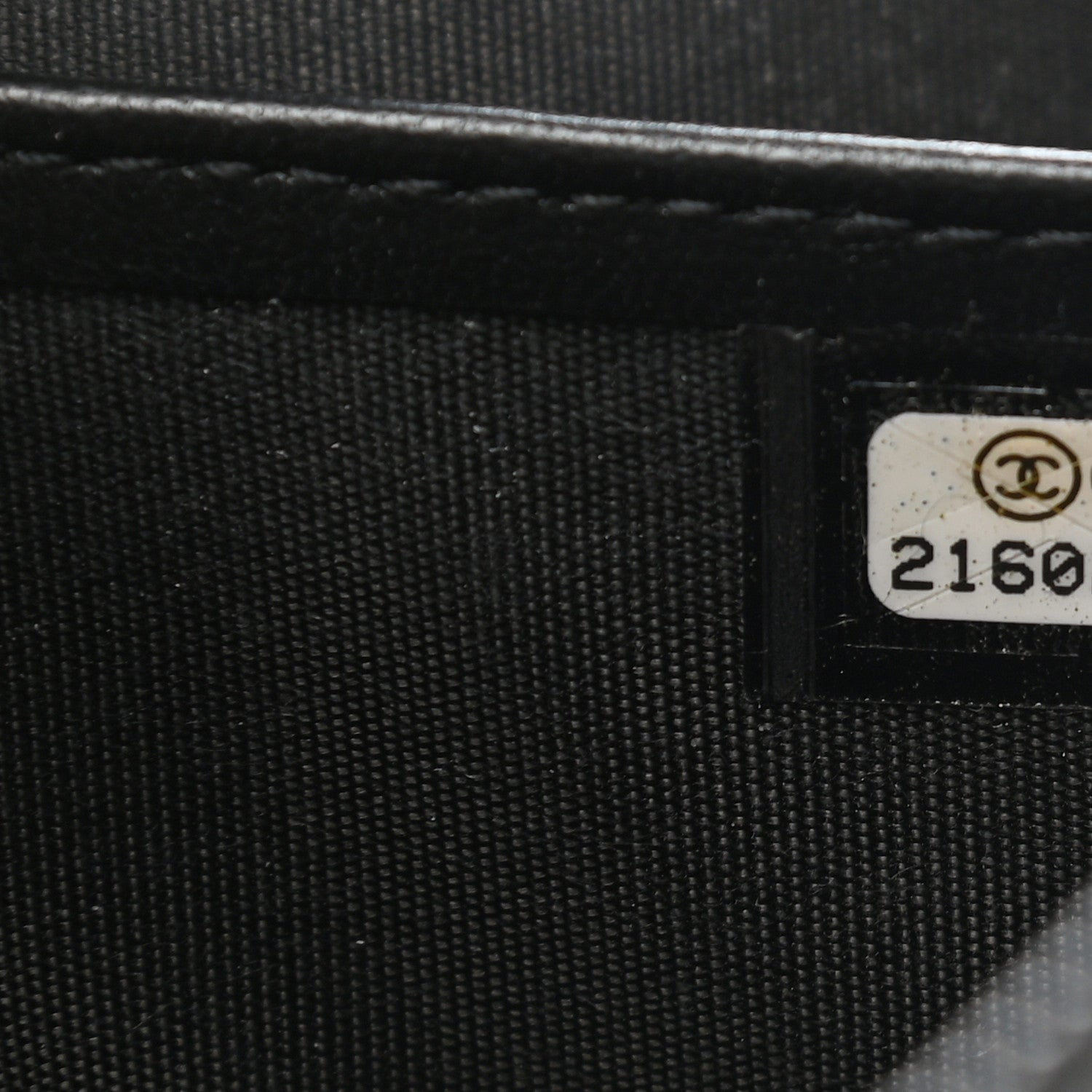 Chanel Lambskin Quilted Boy Zip Around Wallet Black 9 of 10