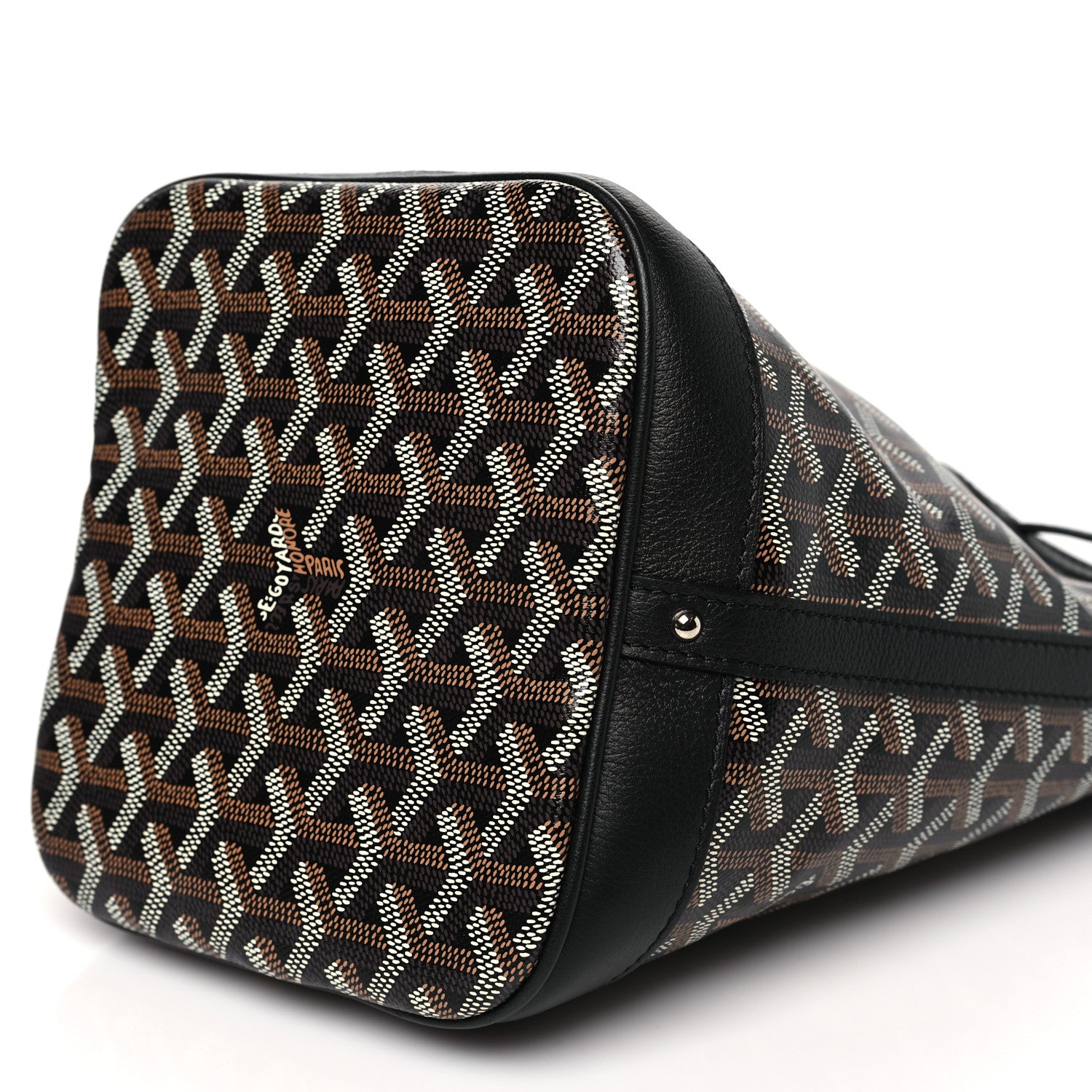 Goyard Goyardine Petit Flot Bucket Bag PM Black 9 of 9