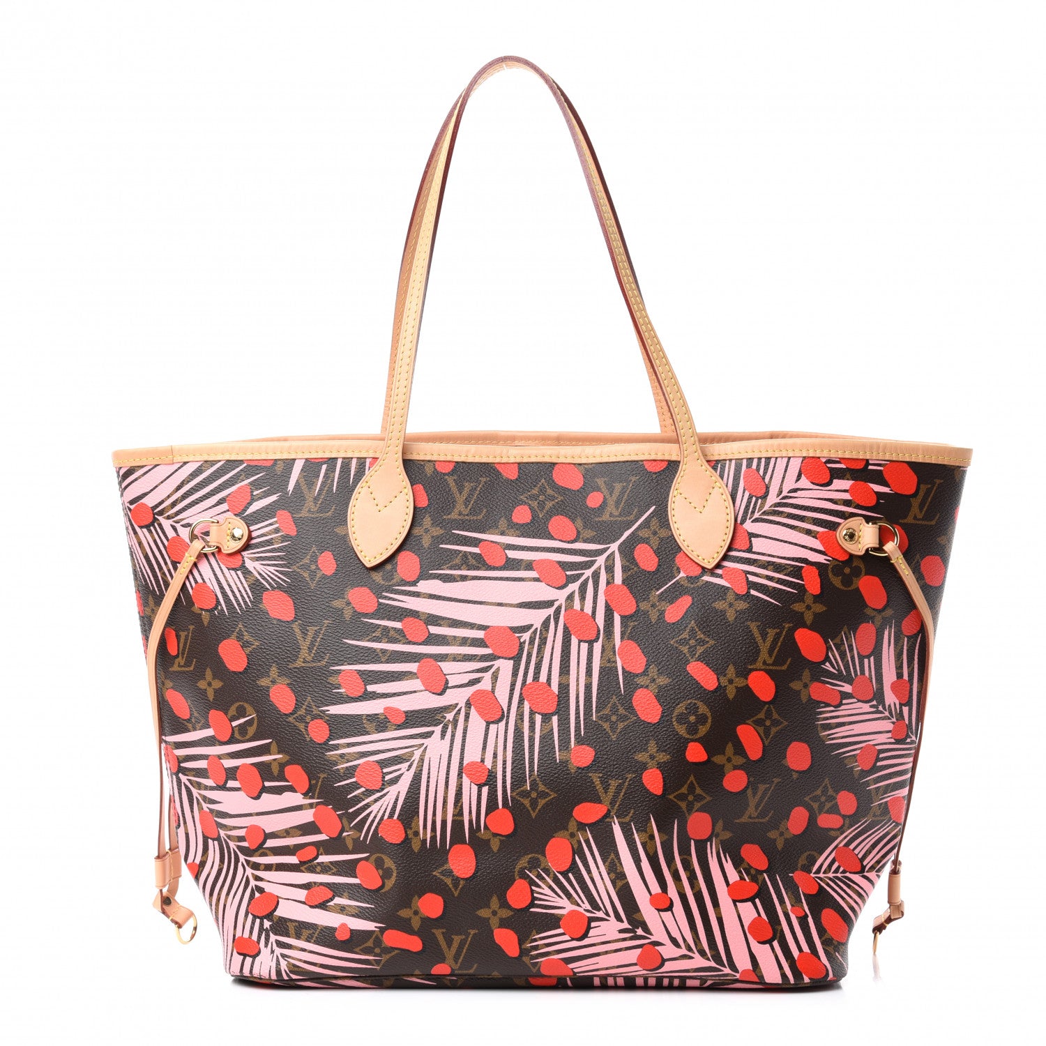 Louis Vuitton Monogram Jungle Dots Neo Neverfull MM Sugar Pink Poppy 1 of 9