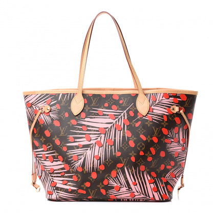 Louis Vuitton Monogram Jungle Dots Neo Neverfull MM Sugar Pink Poppy 1 of 9