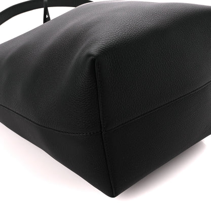 The Row Grained Calfskin Medium N/S Park Tote Black 8 of 9