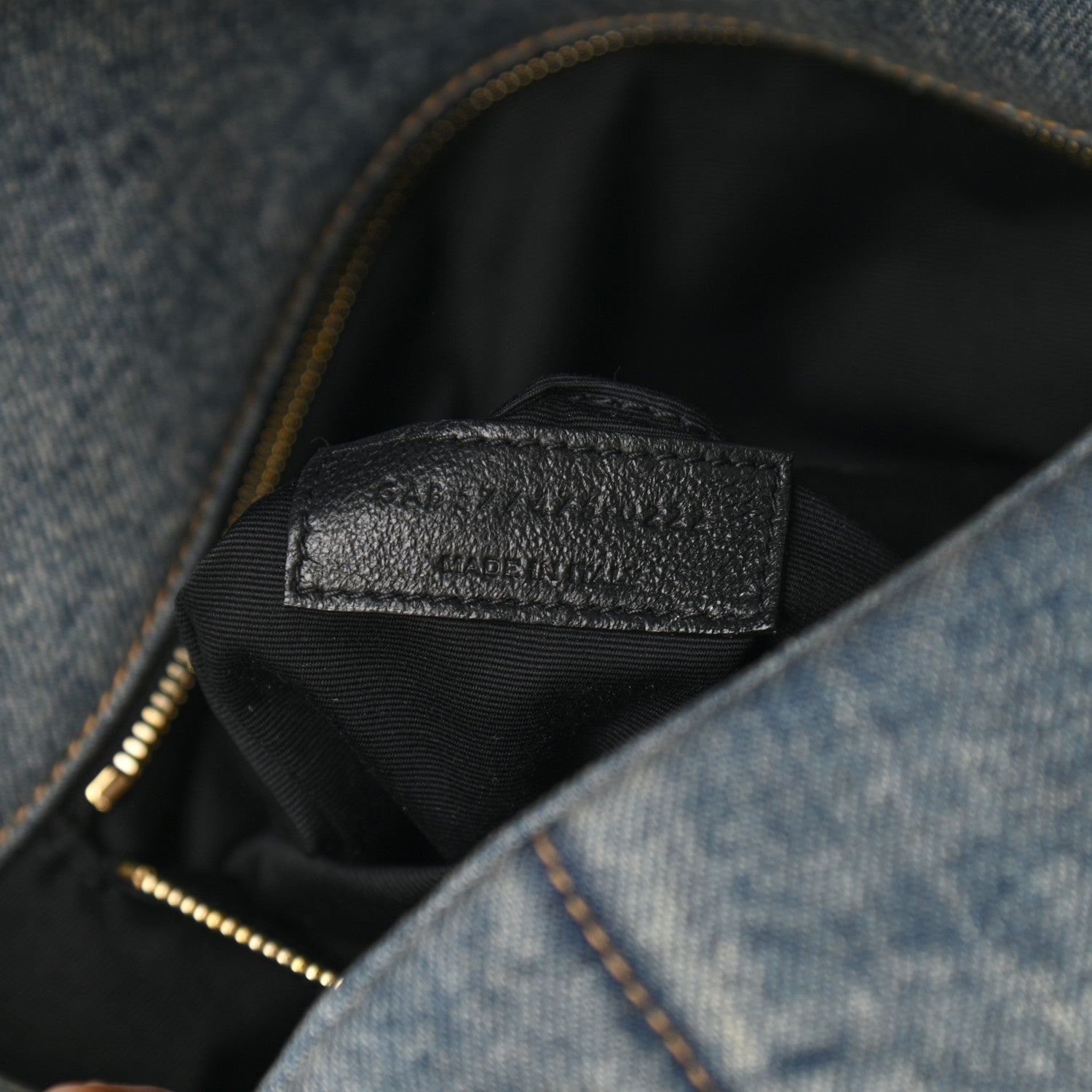 Saint Laurent Denim Quilted Medium Loulou Puffer Monogram Chain Satchel Blue Cinnamon 7 of 10