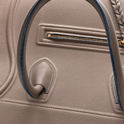 Celine Baby Grained Calfskin Medium Phantom Luggage Taupe 16 of 16
