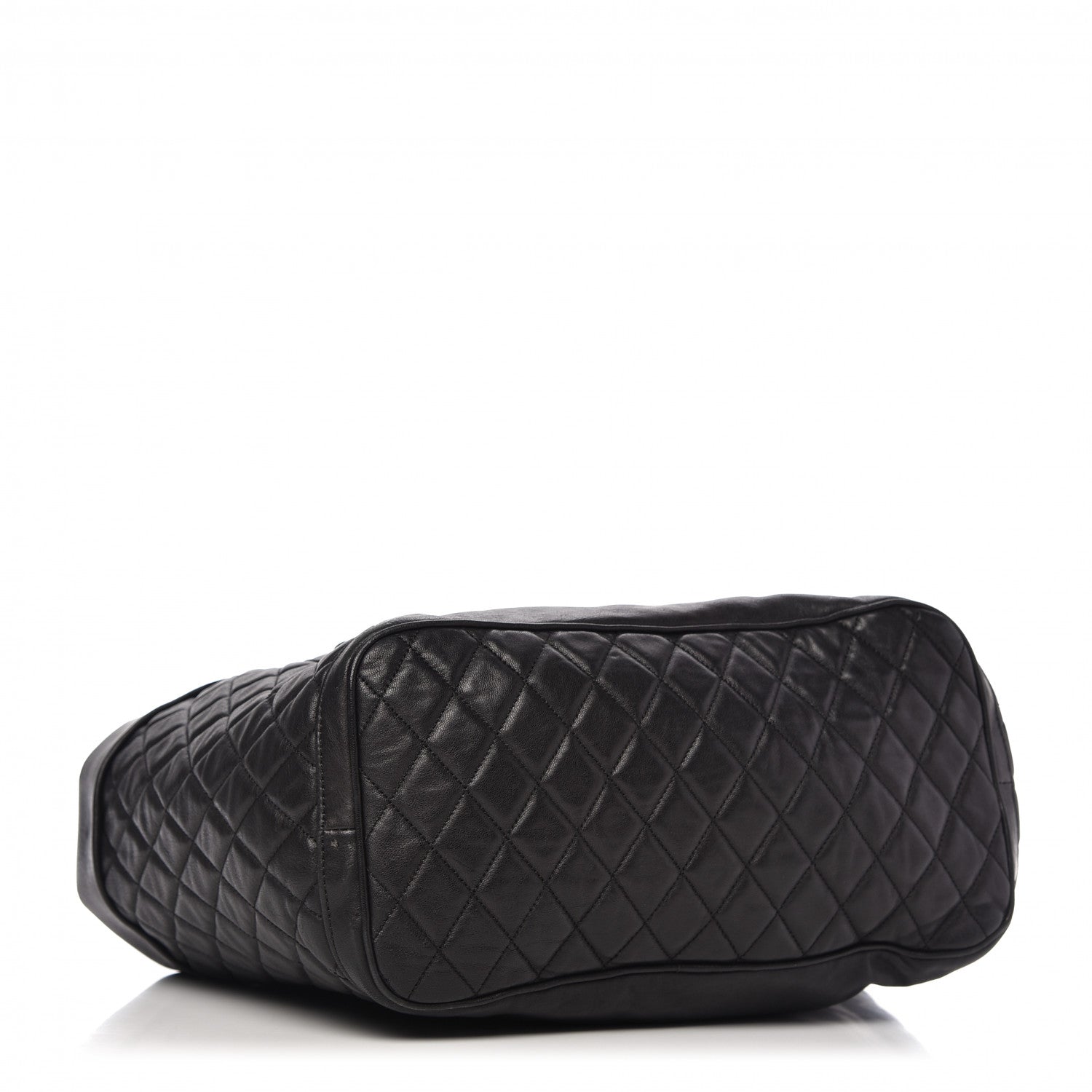 Jimmy Choo Lambskin Chain Embellished Blare Tote Black 4 of 9