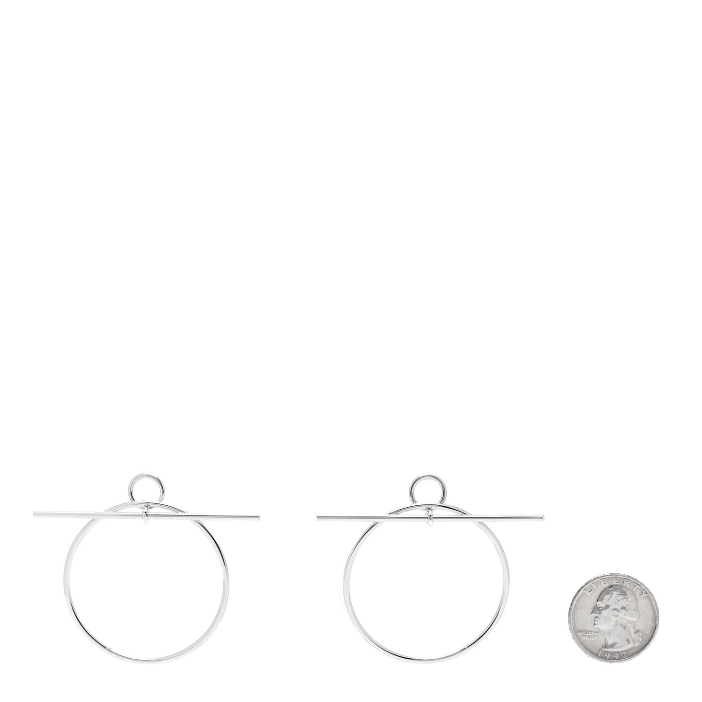 Sterling Silver MM Loop Earrings