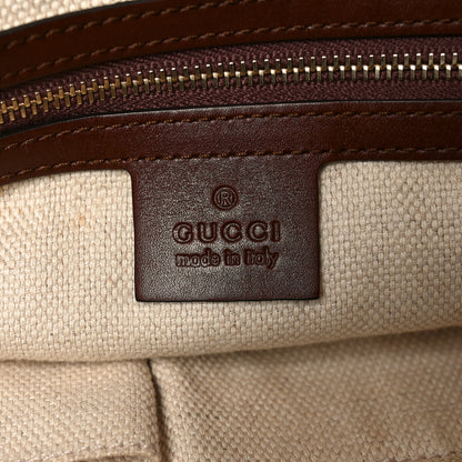 Gucci Denim Monogram Valentine Tote Blue 6 of 11