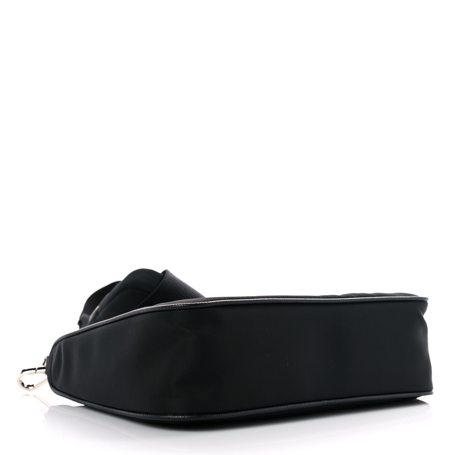 Prada Nylon Re-Edition 2005 Shoulder Bag Black 4 of 10