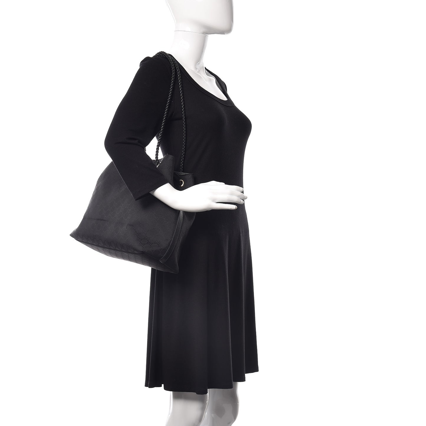 Nylon Monogram Gifford Tote Black