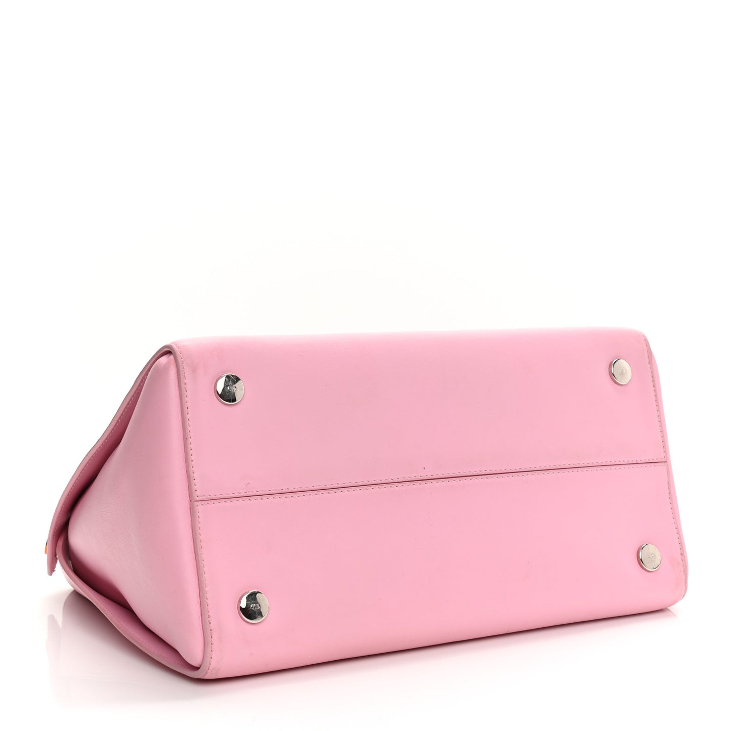 Calfskin Small Addict Shopping Tote Pink