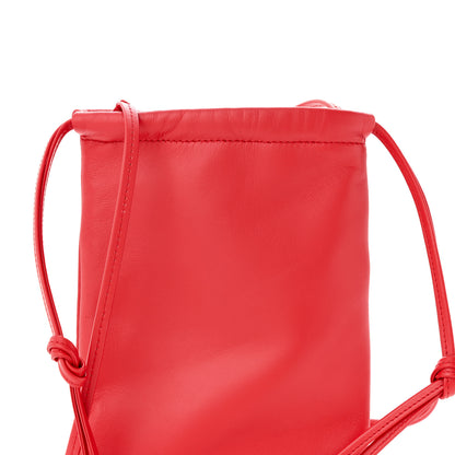 Burberry Calfskin Small Drawcord Pouch Red 8 of 10