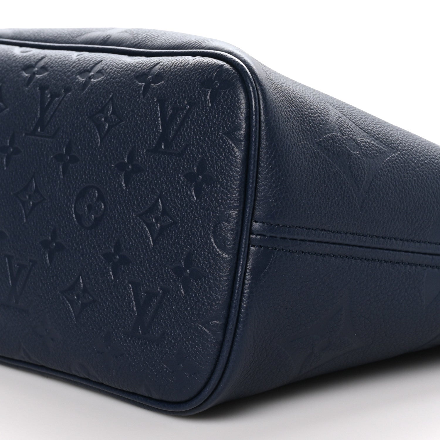 Louis Vuitton LOUIS VUITTON Empreinte Monogram Giant Neverfull MM Navy 7 of 8