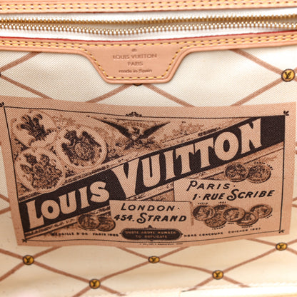 Louis Vuitton Damier Azur Summer Trunks Capri Neverfull MM 8 of 14