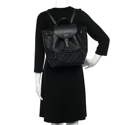 Louis Vuitton Empreinte Montsouris NM Backpack Black 2 of 9