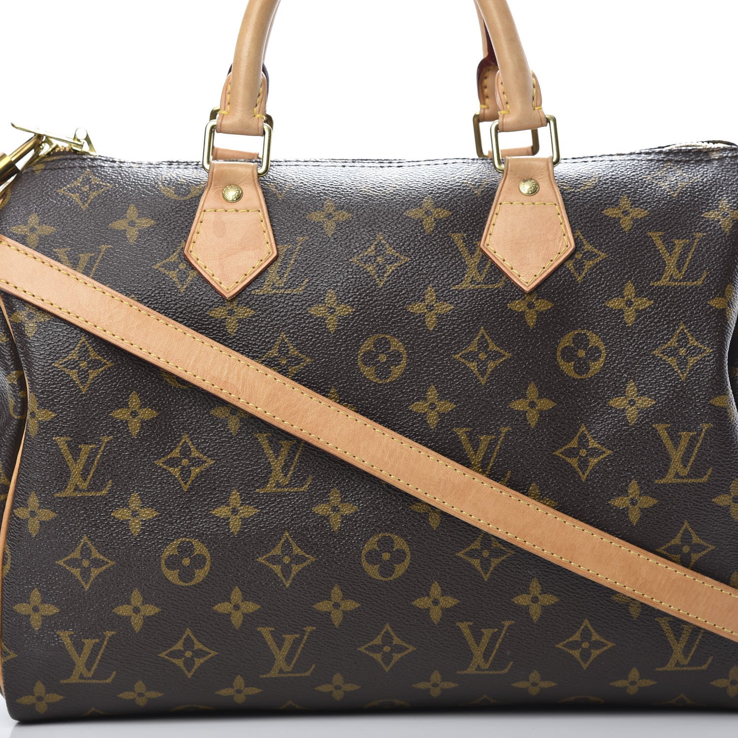 Louis Vuitton Monogram Speedy Bandouliere 30 9 of 14