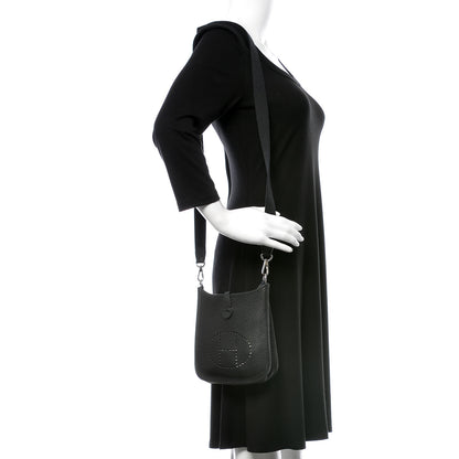Hermes Taurillon Clemence Evelyne TPM Plomb 2 of 11